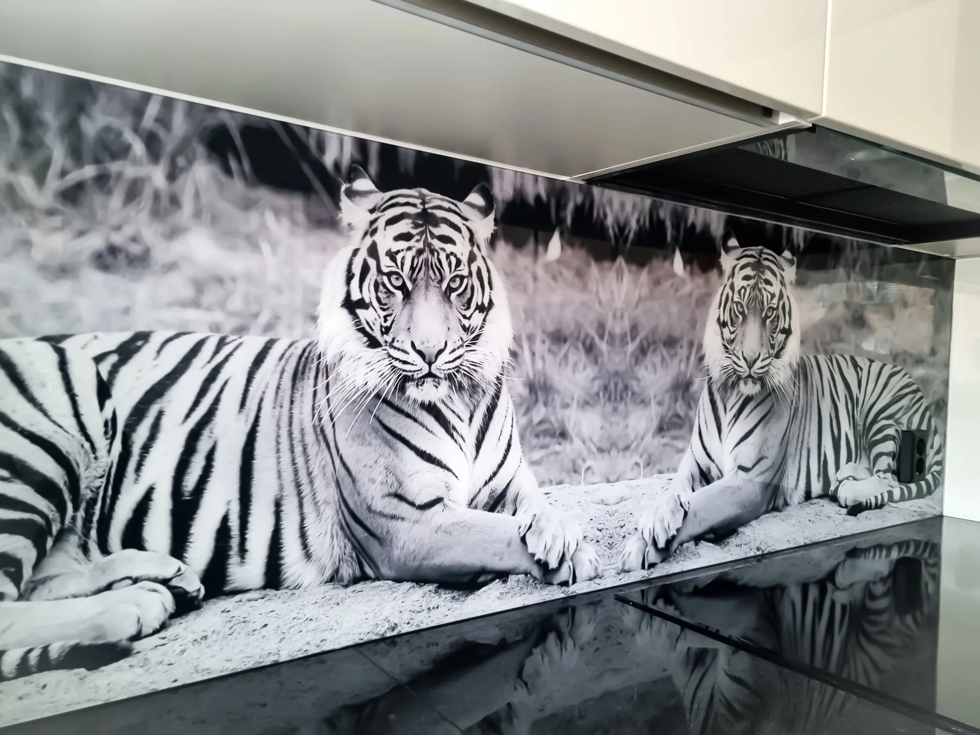 Aluminium Premium rugwand met eigen fotoprint